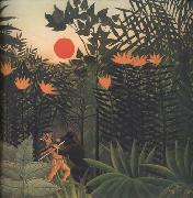 Henri Rousseau Exotic Landscape china oil painting reproduction